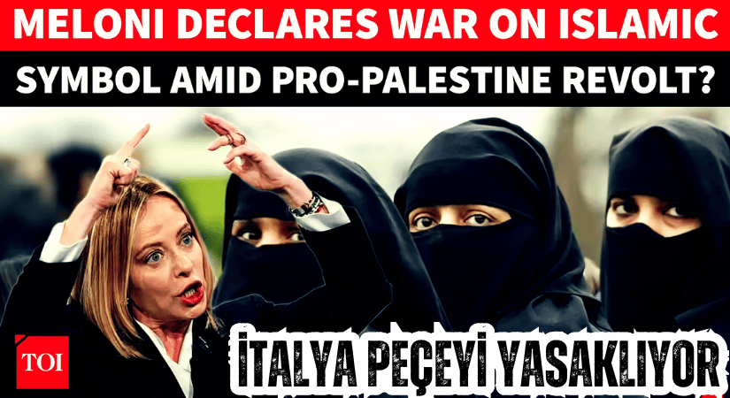 İtalya, Peçeyi Yasaklamayı Gündemine Aldı