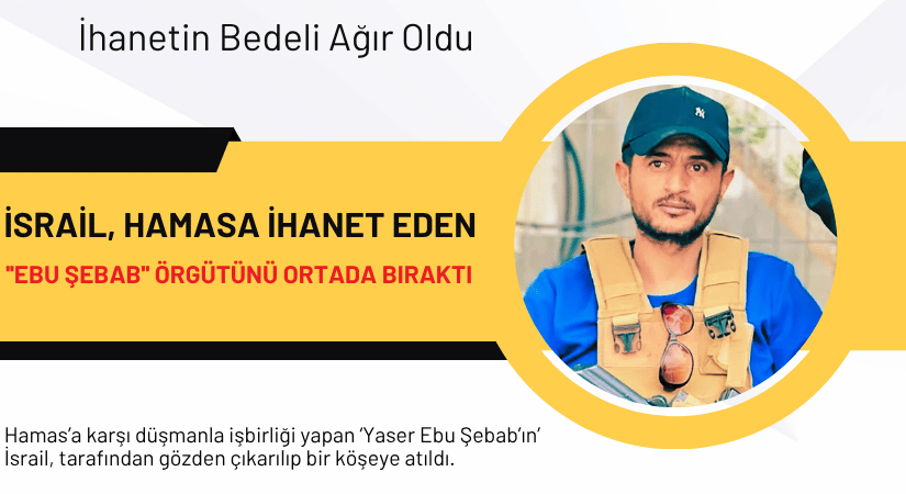 Gazze’ye İhanet Eden ”Ebu Şebab” Milisleri Ortada Kaldı