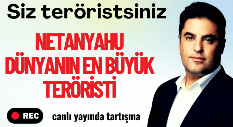 Siz teröristsiniz, Netanyahu dünyanın en büyük teröristi
