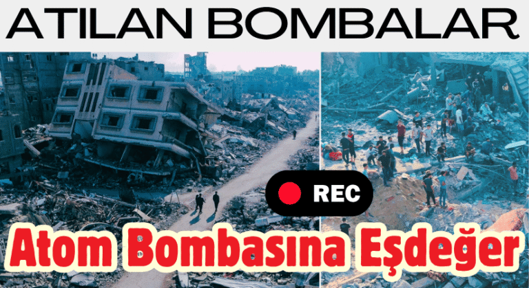 Cibaliye Yerle Bir Oldu: Atılan Bombalar Atom Bombasına Eşdeğer