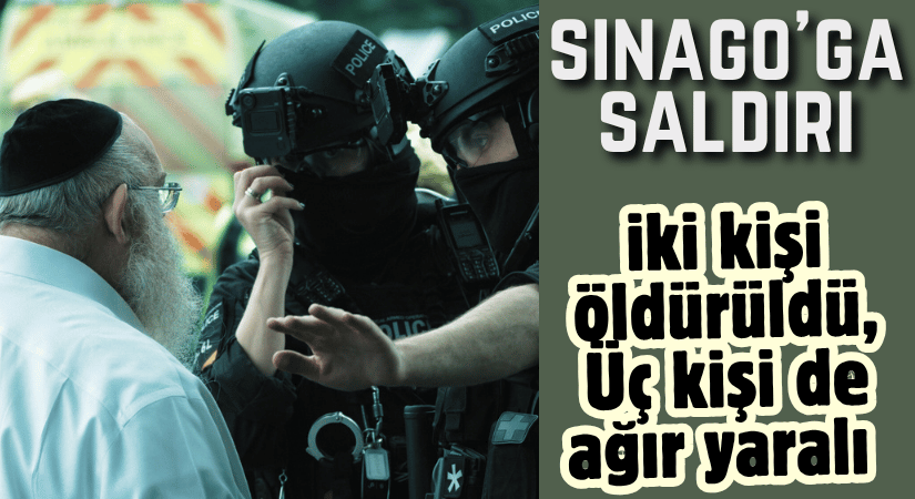 İngiltere’nin Manchester Şehrinde Sinagog Saldırı