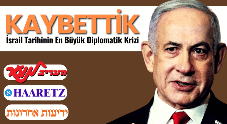 Netanyahu’ya Sert Tepki: “Kaybeden Biz Olduk