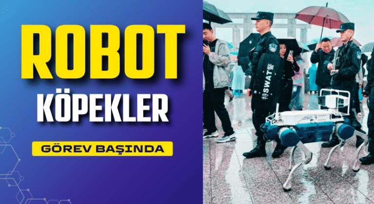 Robot Köpekler Görev Başında