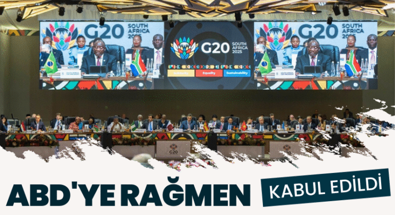 G20 Zirvesi’nde Tarihi Adım: Filistin İlk Kez Bildiride