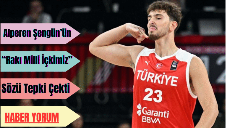 Şengün’ün “Rakı Milli İçkimiz” Sözü Tepki Çekti