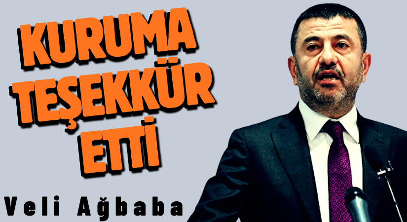 CHP’li Veli Ağbaba’dan Bakan Murat Kurum’a Teşekkür
