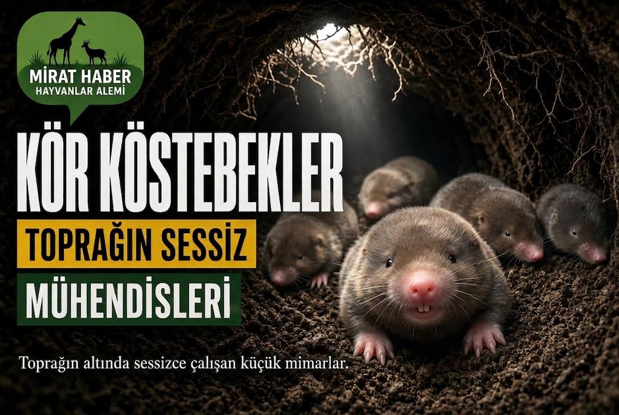 KÖR KÖSTEBEKLER: TOPRAĞIN SESSİZ MÜHENDİSLERİ