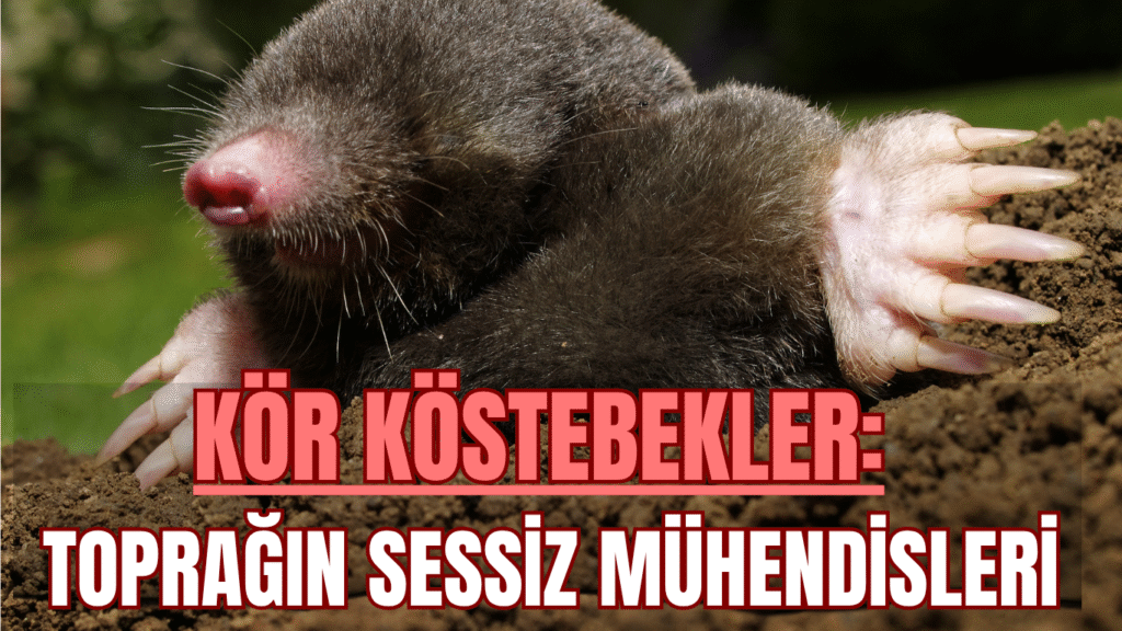 Kör Köstebekler: Toprağın Sessiz Mühendisleri