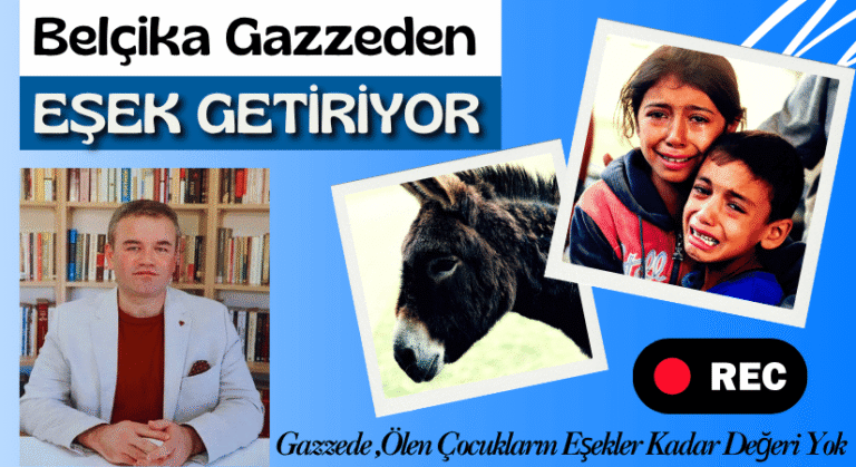 GAZZEDE, ÇOCUKLAR ÖLÜRKEN AVRUPANIN EŞEK DUYARLIĞI