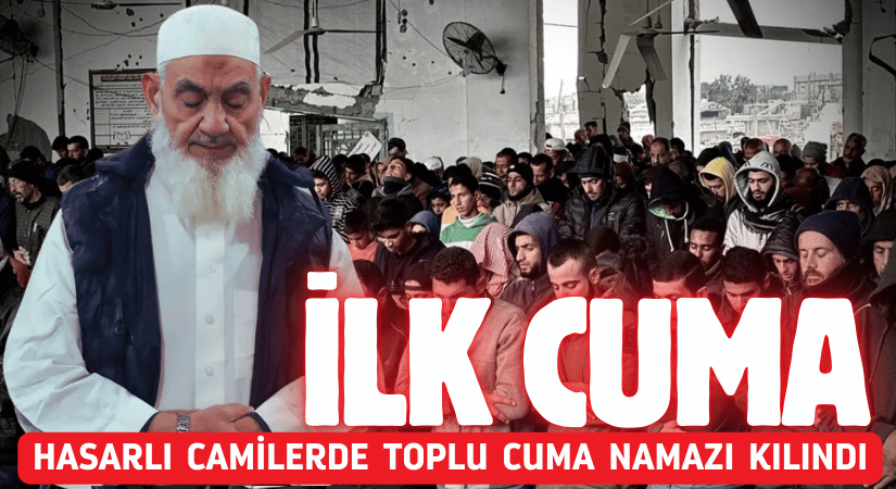 Gazze’de Uzun Aradan Sonra İlk Cuma Namazı