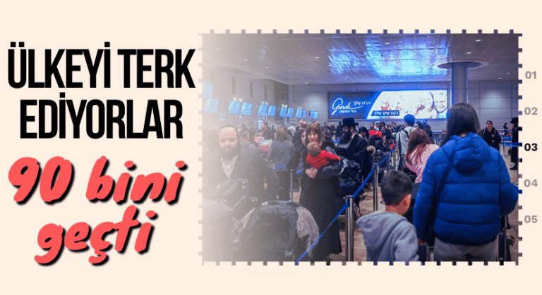 İsrail Nüfusun Yüzde 1’i Ülkeyi Terk Etti