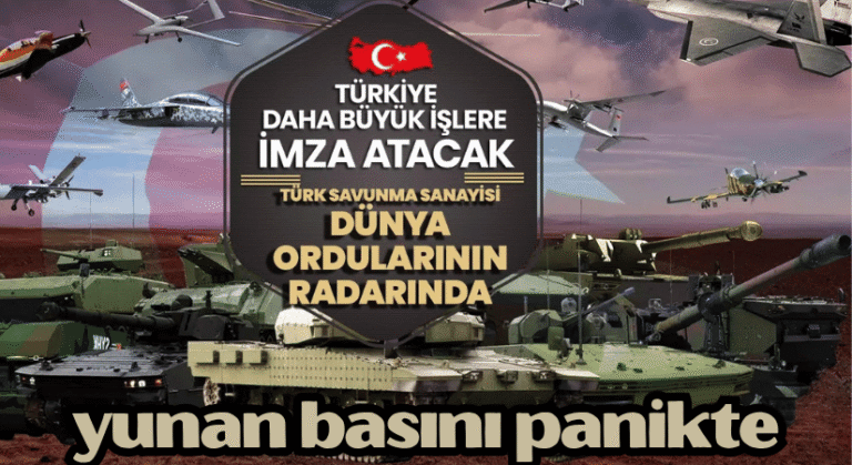 Türkiye’nin Savunma İhracatı: Yunan Basını Endişeli!