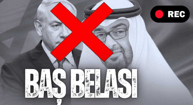 Londra’da Cesur Protesto: Birleşik Arap Siyonistleri Tabelası Asıldı