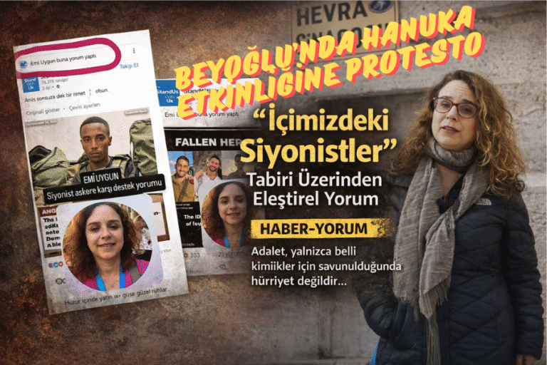 Beyoğlu’nda Hanuka Etkinliğine Protesto