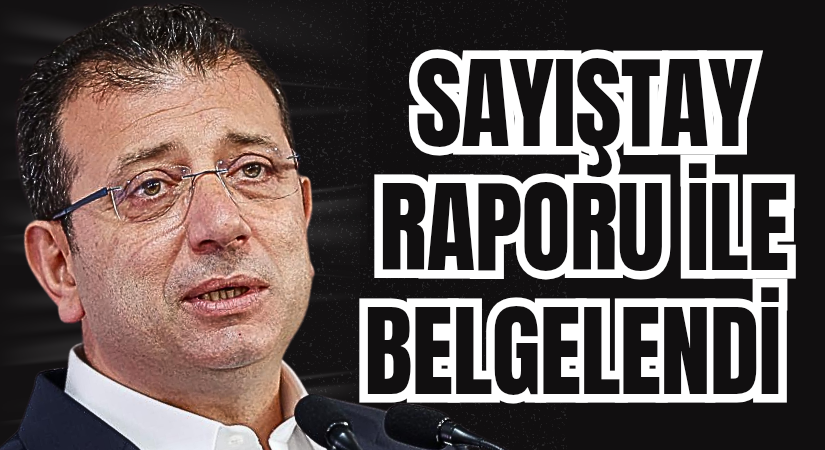 BU BİLGİ: SAYIŞTAY RAPORU İLE BELGELENDİ