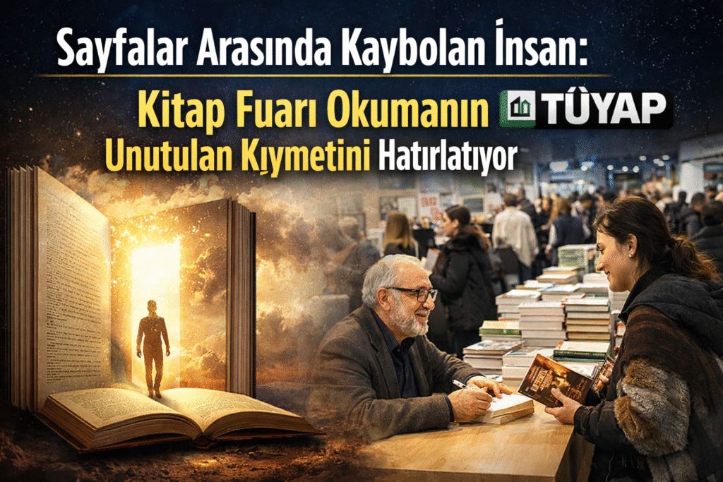 Sayfalar Arasında Kaybolan İnsan: Kitap Fuarı Okumanın Unutulan Kıymetini Hatırlatıyor