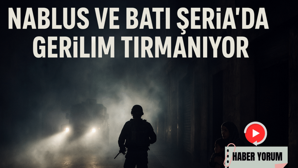 Nablus ve Batı Şeria’da Gerilim Tırmanıyor