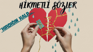 HİKMETLİ SÖZLER “Kırdığın Kalp…”