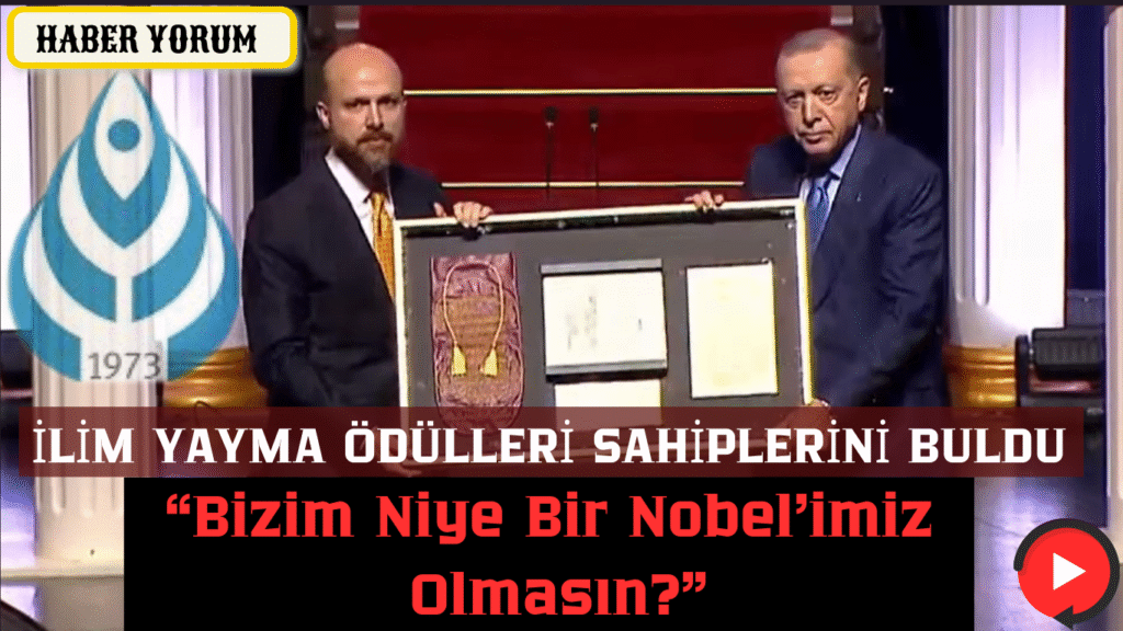 İLİM YAYMA ÖDÜLLERİ SAHİPLERİNİ BULDU