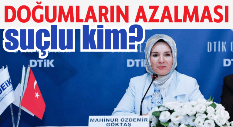 Bakan: Doğurganlık Düşüşü Tesadüf Değil!