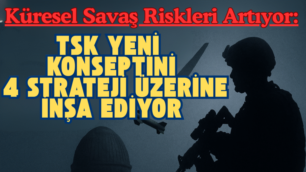 Küresel Savaş Riskleri Artıyor: TSK Yeni Konseptini 4 Strateji Üzerine İnşa Ediyor