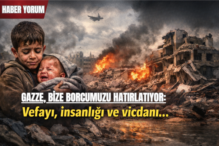 Gazze’de Fırtına ve Yağış Felaketi: Çadırlar Sular Altında, İnsani Kriz Derinleşiyor