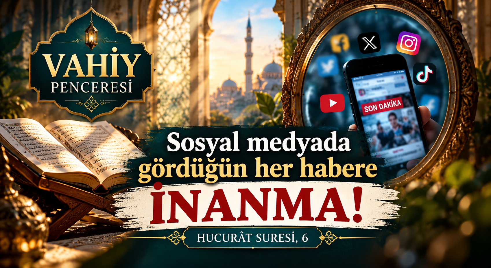 BİR HABER, BİR VEBAL: HUCURÂT 6’NIN BUGÜNE SÖYLEDİĞİ
