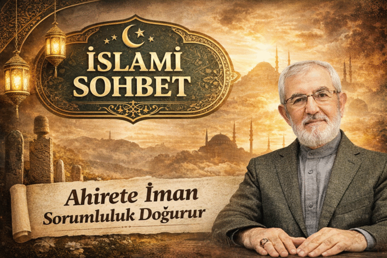 İSLAMİ SOHBET “Ahirete İman”