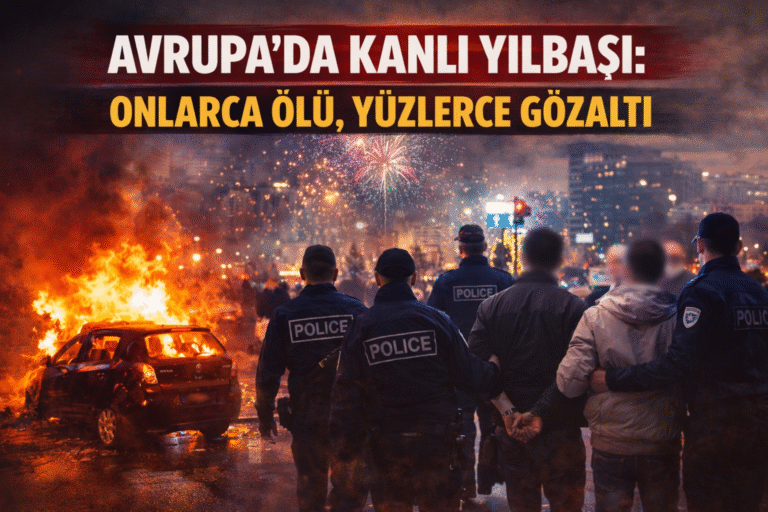 Avrupa’da Kanlı Yılbaşı: Onlarca Ölü, Yüzlerce Gözaltı