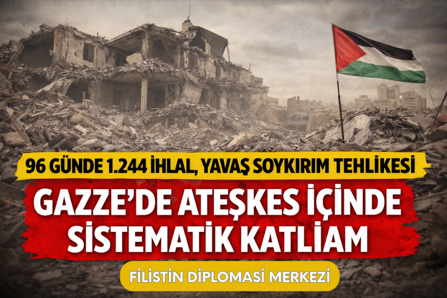 Gazze’de Ateşkes İhlalleri ve Derinleşen İnsani Felaket