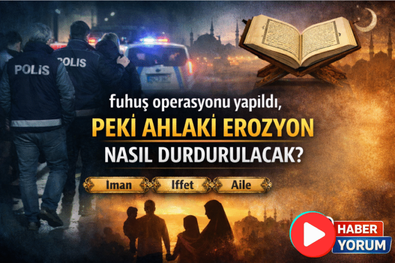 Fuhuş Operasyonu Yapıldı, Peki Ahlaki Erozyon Nasıl Durdurulacak?