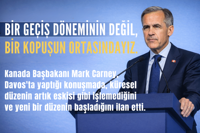 “Bir Geçiş Döneminin Değil, Bir Kopuşun Ortasındayız.”