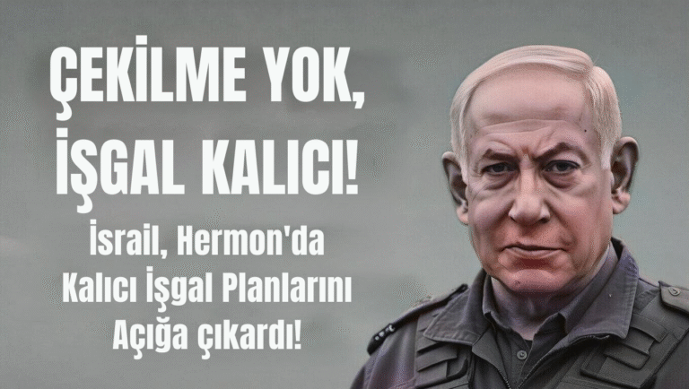 İsrail’in Hermon Hırsı Suriye’yi Tehdit Ediyor