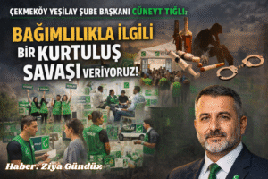 Çekmeköy Yeşilay Şube Başkanı Cüneyt Tığlı: Bağımlılıkla İlgili Bir Kurutuluş Savaşı Veriyoruz!