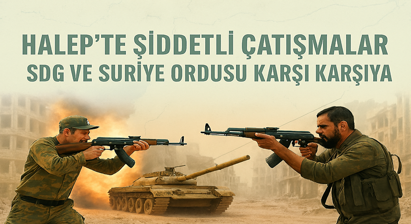 Halep’te Şiddetli Çatışmalar