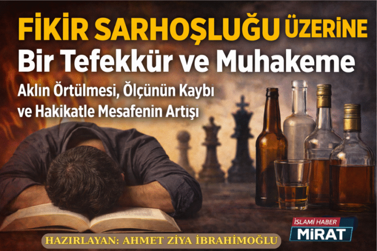 Fikir Sarhoşluğu Üzerine Bir Tefekkür ve Muhakeme