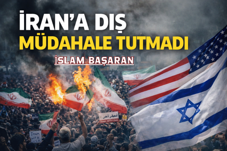 İRAN’A DIŞ MÜDAHALE TUTMADI