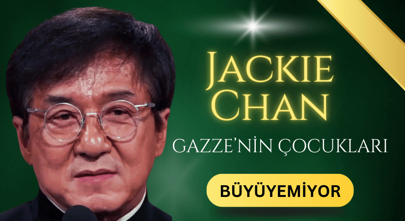 Dünyaca Ünlü Aktör Jackie Chan: Gazze’nin Çocukları Büyüyemiyor