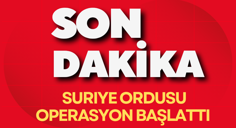 Suriye ordusu YPG’ye Operasyon Başlattı