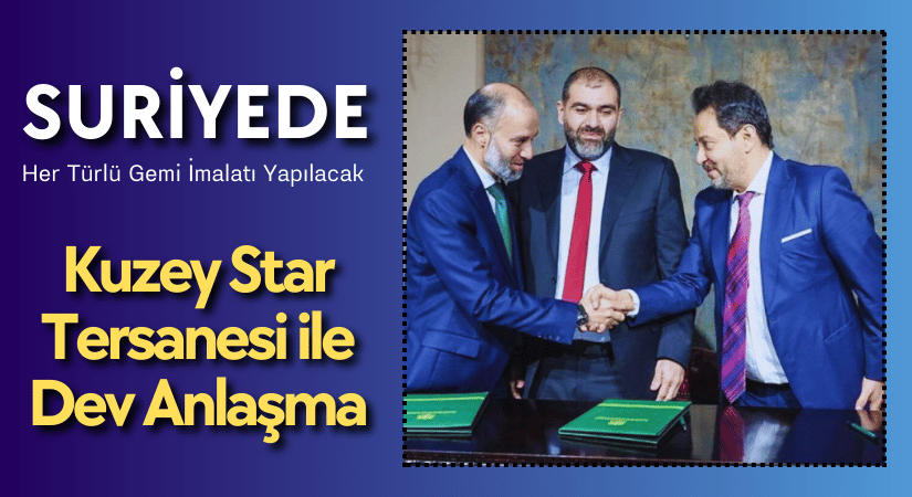 Suriye’de Gemi İnşasında Yeni Dönem