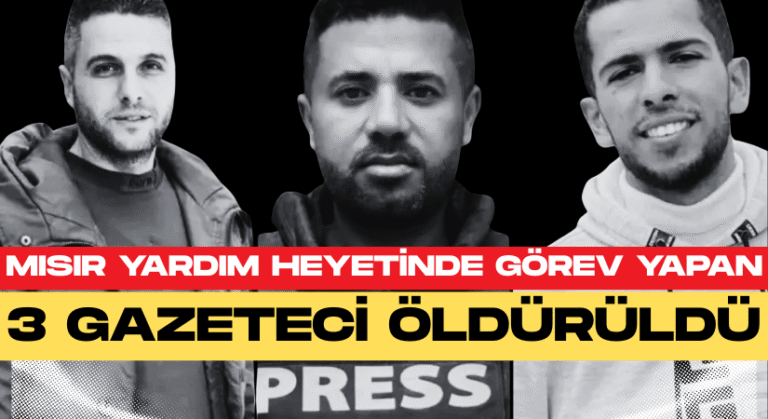 Mısır Yardım Heyetinden 3 Gazeteci Öldürüldü