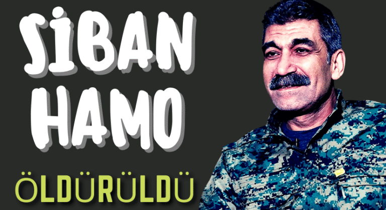 PKK Terör Örgütünün, Üst Düzey İsimlerinden Siban Hamo Öldürüldü