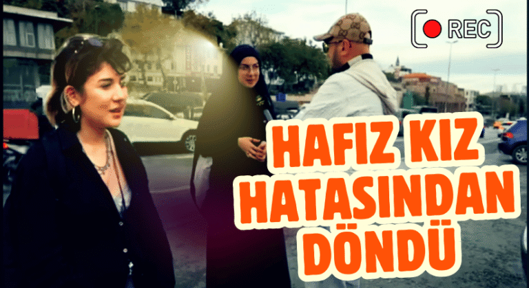 KAPALIYKEN AÇILAN HAFIZ KIZ, TEKRAR ÖRTÜNDÜ