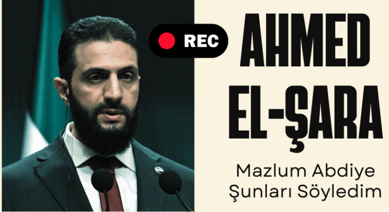 Suriye Devlet Başkanı, Mazlum Abdiye Şunları Söyledim