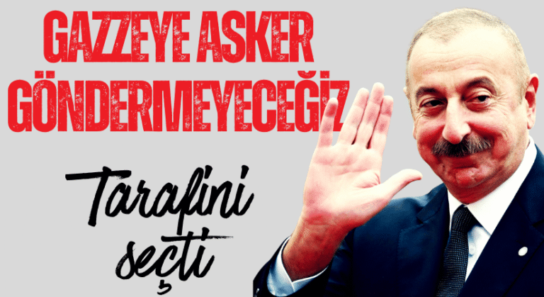İlham Aliyev’in Gazze Çıkışı Tartışma Yarattı