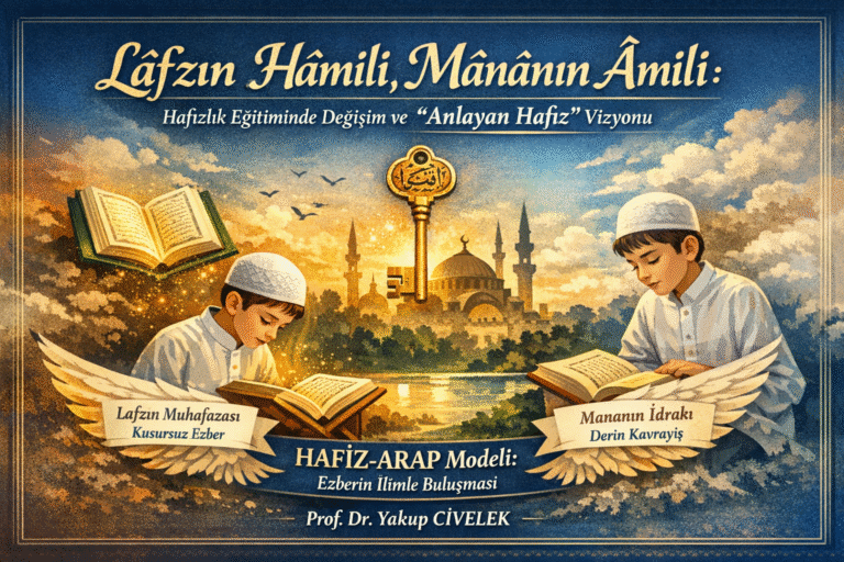 Lâfzın Hâmili, Mânânın Âmili : Hafızlık Eğitiminde Değişim ve “Anlayan Hafız” Vizyonu