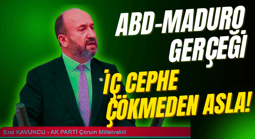 ABD–MADURO GERÇEĞİ: İÇ CEPHE ÇÖKMEDEN ASLA!