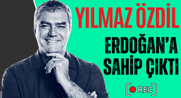 Yılmaz Özdil, Cumhurbaşkanı Recep Tayyip Erdoğa’a Sahip çıktı