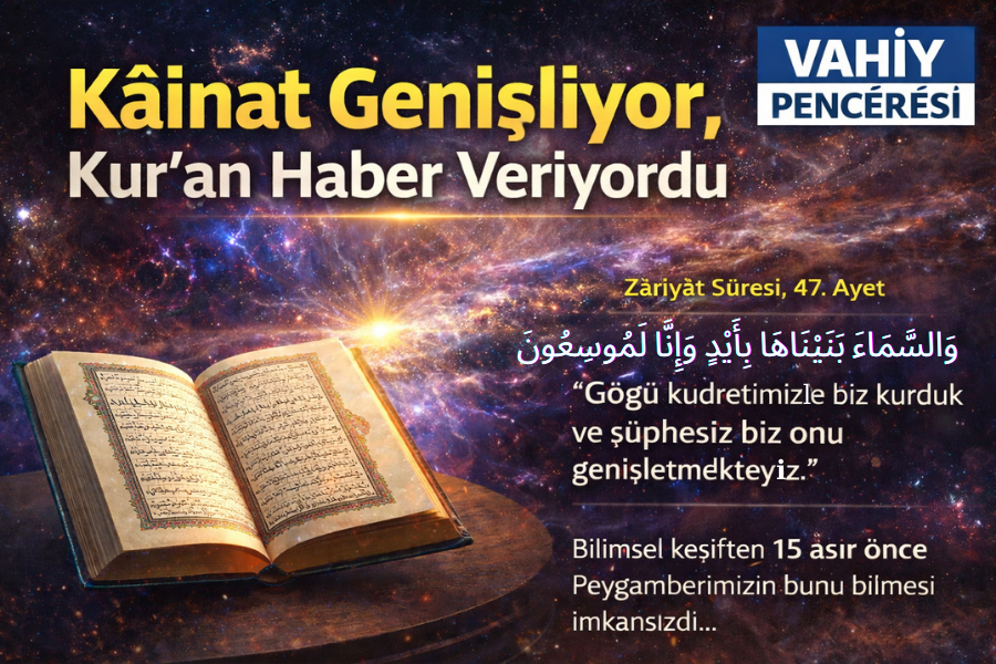 Kâinat Genişliyor, Kur’an Haber Veriyordu
