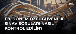 119. Dönem Özel Güvenlik Sınav Soruları Nasıl Kontrol Edilir?